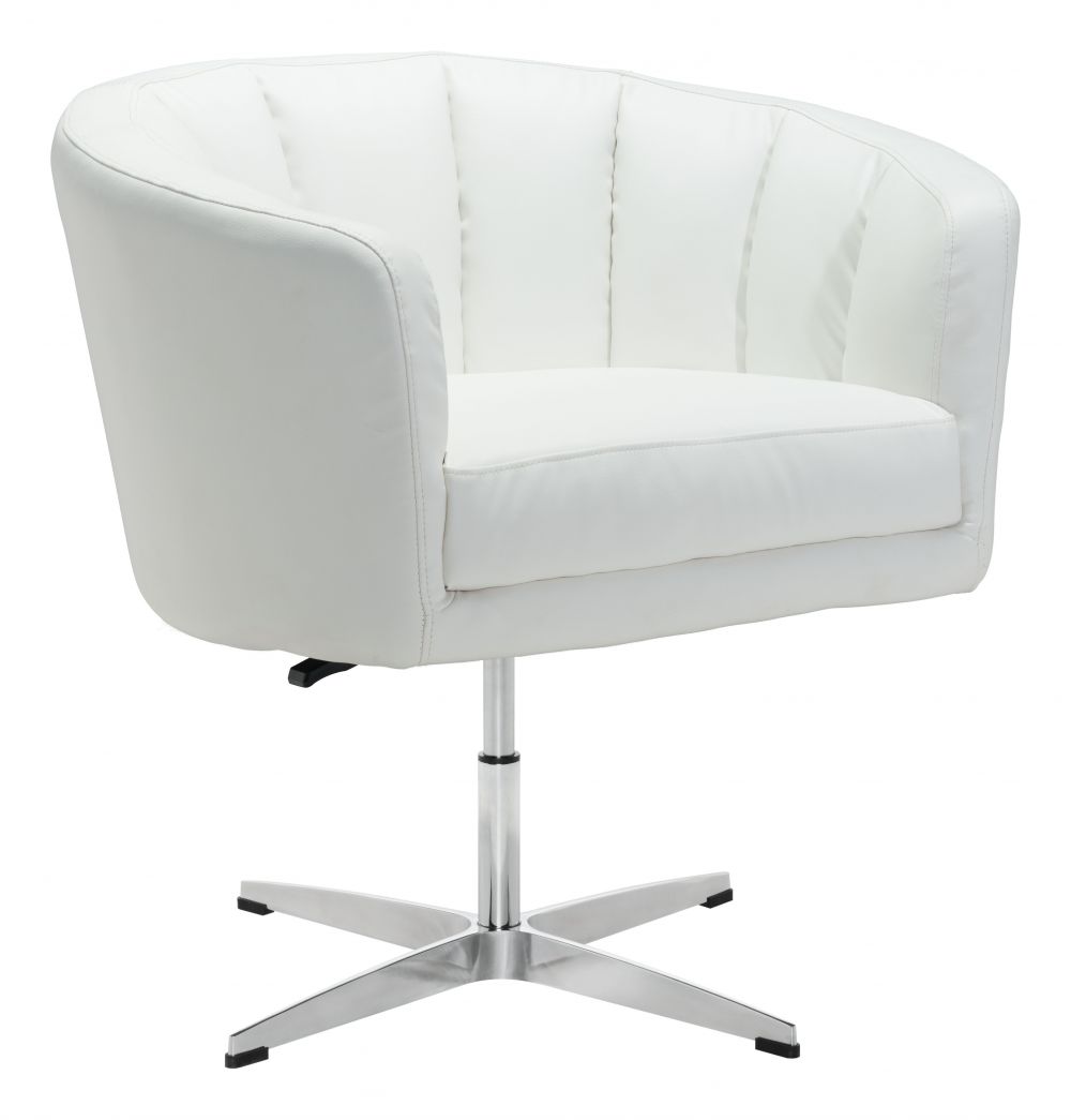 Zuomod Wilshire Occasional Chair White 100769