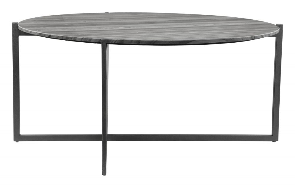 Zuomod Mcbride Coffee Table Gray & Black 102019