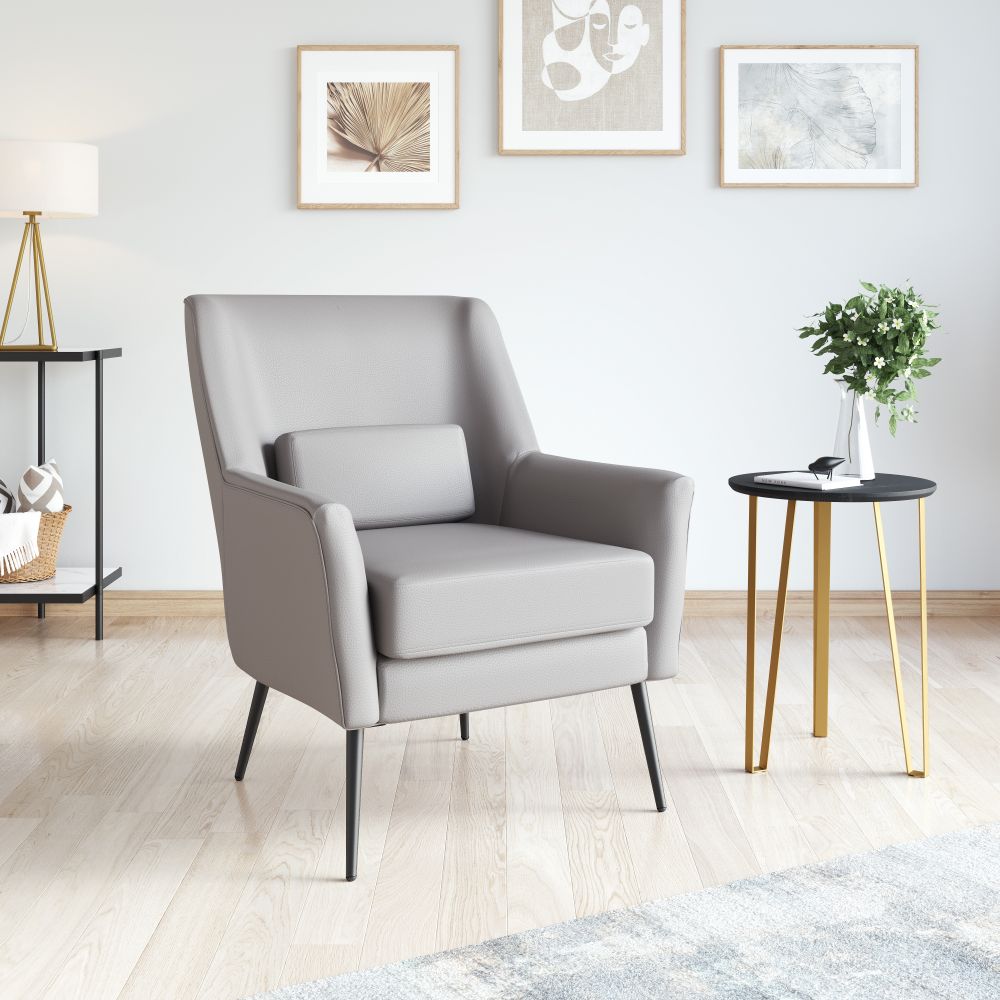 Zuomod Ontario Accent Chair Gray 109096