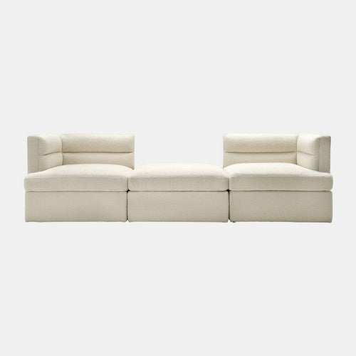 Sagebrook Home Modern, Modular Sofa, Ivory Kd 17082