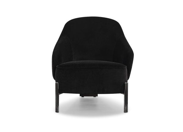 Whiteline Favori Accent Armchair CH1840-BLK