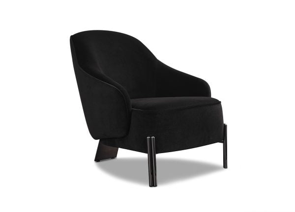 Whiteline Favori Accent Armchair CH1840-BLK