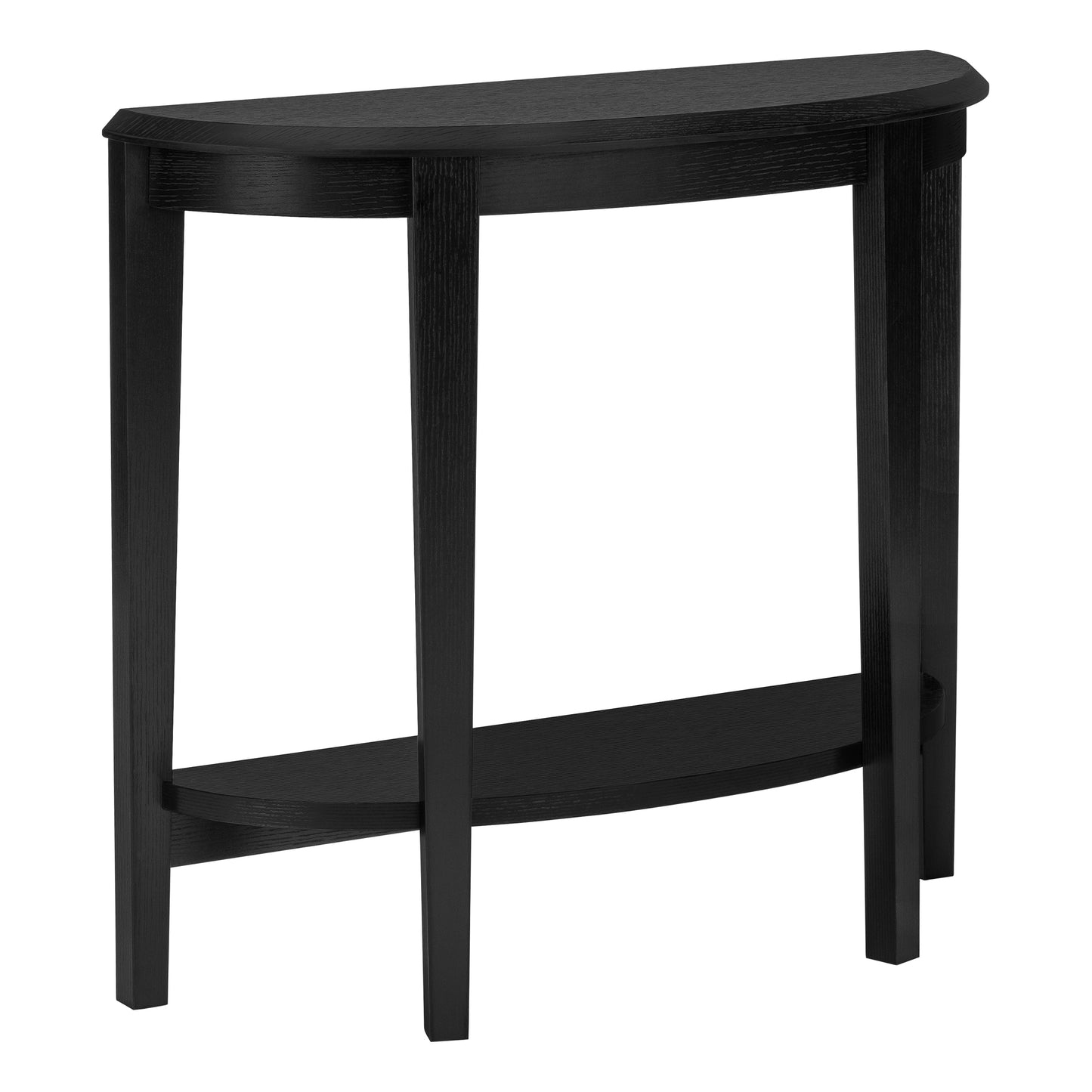 Monarch Specialties Accent Table, Console, Entryway, Black Laminate, Transitional I 2413