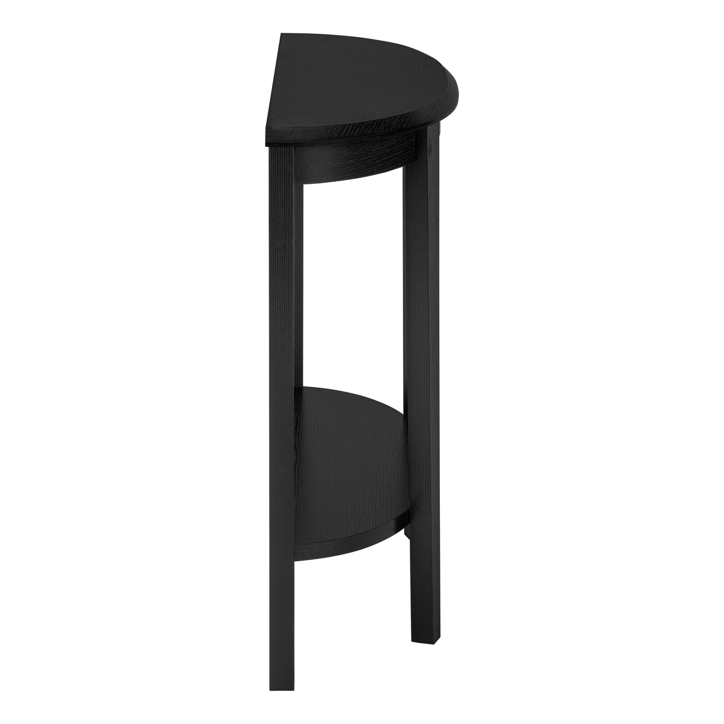 Monarch Specialties Accent Table, Console, Entryway, Black Laminate, Transitional I 2413