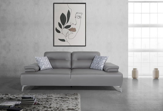 Whiteline Ruslan Sofa SO1759-LGRY