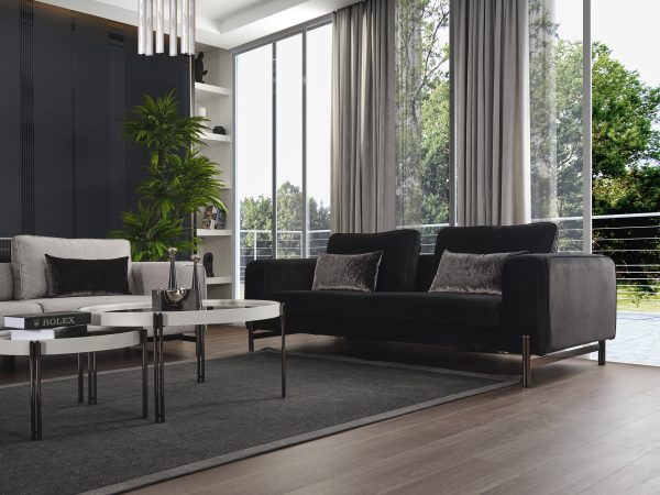 Whiteline Favori Sofa SO1840-BLK