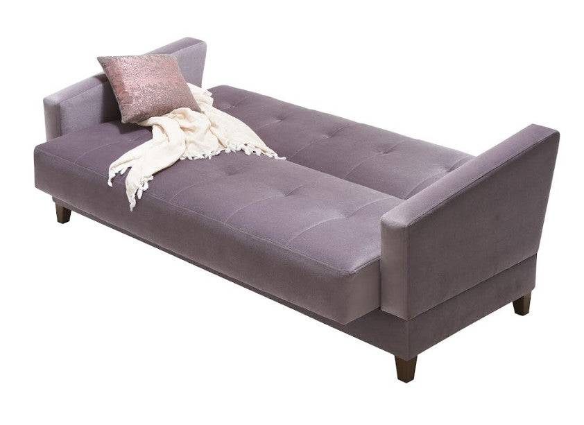 Enza Home Nuvo Plus 3 Seater Sofa Bed (146) - Divalüx Grey 1032 1321657