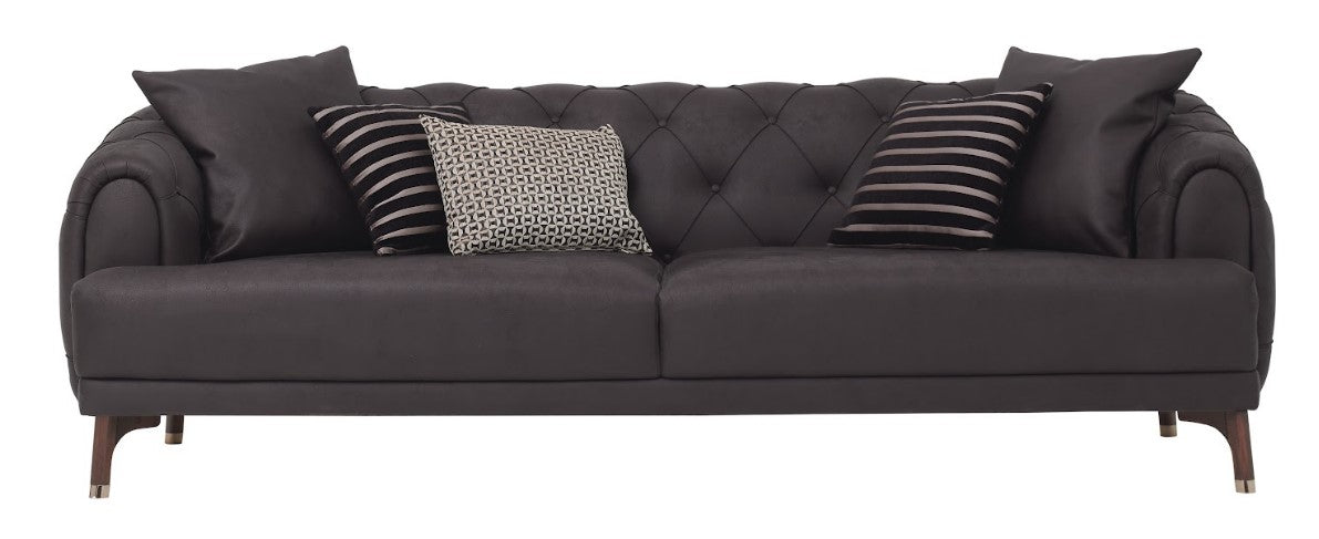 Enza Home Navona 3 Seater Sofa Bed - 2009 - K1 - 11501 Dark Brown - AR:121 1431724