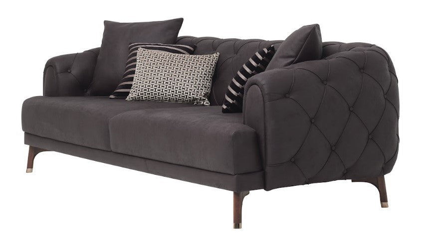 Enza Home Navona 3 Seater Sofa Bed - 2009 - K1 - 11501 Dark Brown - AR:121 1431724