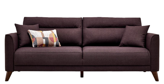 Enza Home Alto 3 Seater Sofa Bed - 2117 - K1 - 13001 Brown - AR:301 1451893