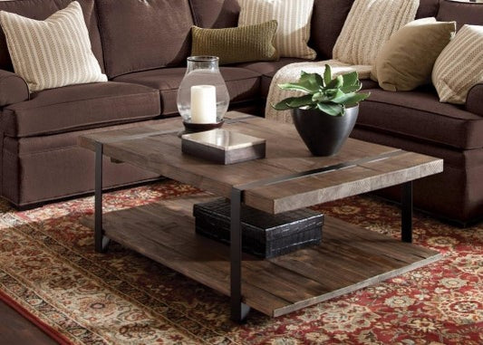 Alaterre Modesto 48"L Reclaimed Wood Coffee Table  AMSA1220