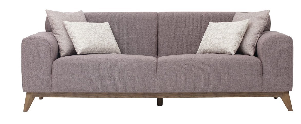 Enza Home Netha 2 Seater Sofa - 2008 - K2 - 10905 Taupe - AR:102 - BR:102 1431671