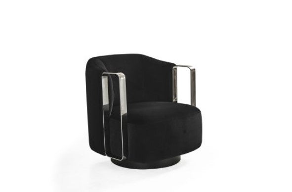 Whiteline Vision Accent Armchair CH1839-BLK