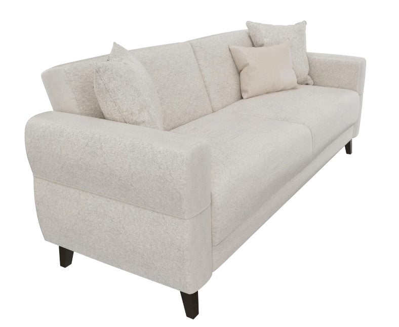 Enza Home Astera 3 Seater Sofa Bed - 2126 - K1 - 14801 Sand - AR:306 1571851