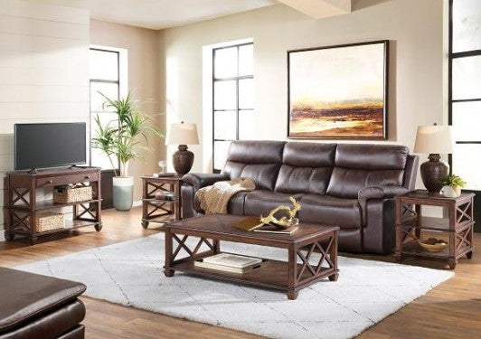 Alaterre Stockbridge 4-Piece Wood Living Room Set ANSB011101162