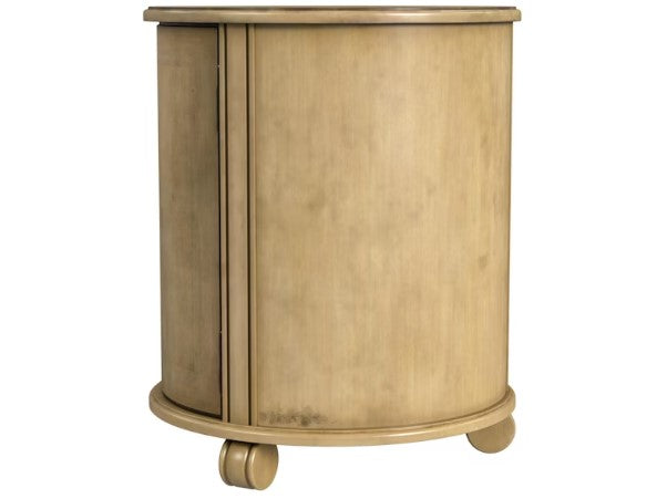 Butler Specialty Company Lawrie  Drum End Table, Beige 1260424