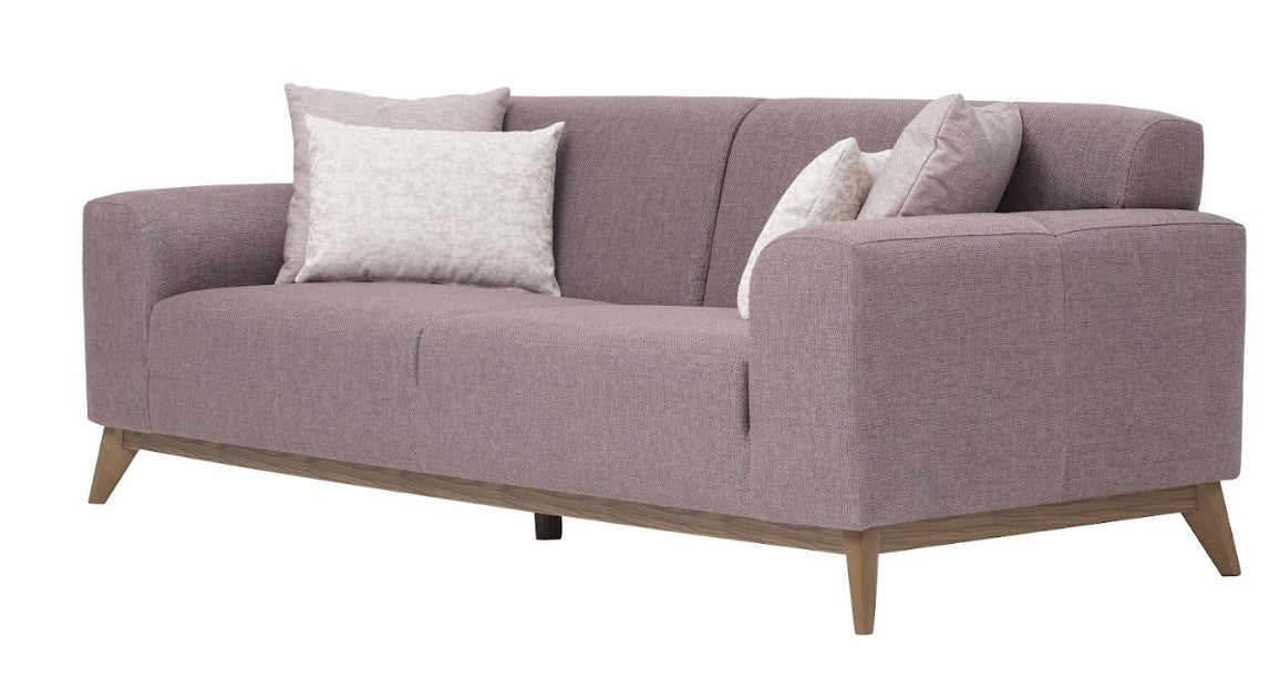 Enza Home Netha 2 Seater Sofa - 2008 - K2 - 10905 Taupe - AR:102 - BR:102 1431671