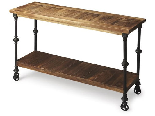 Butler Specialty Company Fontainebleau Industrial Chic Console Table, Multi-Color 2581290