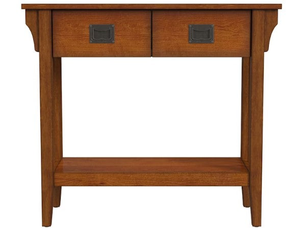 Butler Specialty Company Larina Burl 2- Drawer Console Table, Medium Brown 5217101