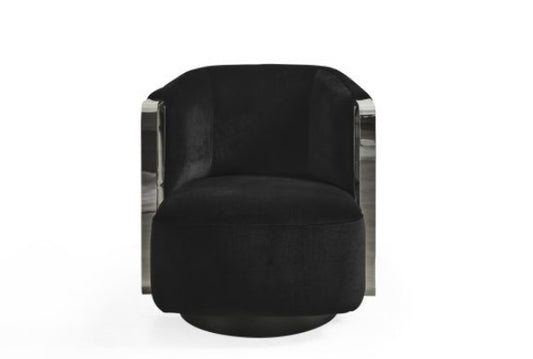 Whiteline Vision Accent Armchair CH1839-BLK