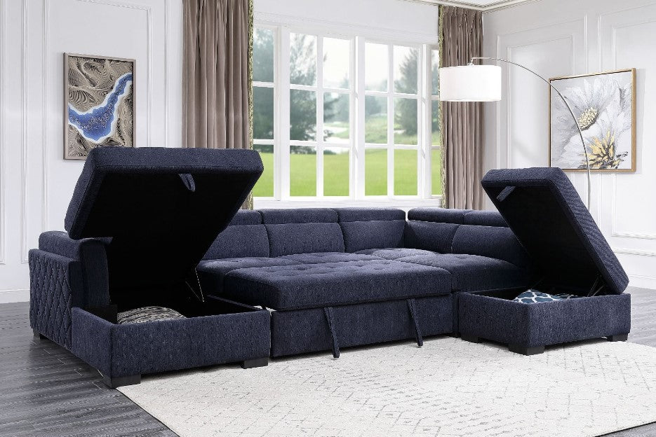 ACME Nekoda Sectional Sofa 55520