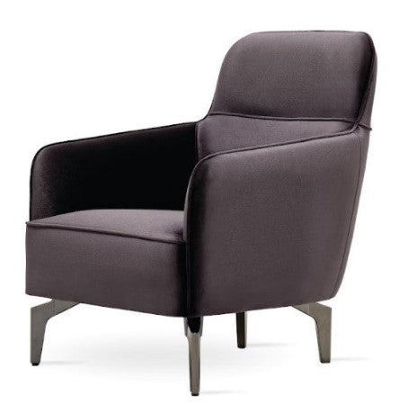 Enza Home Evora Armchair - 2123 - K4 - 12801 Dark Grey - AR:309 1521788