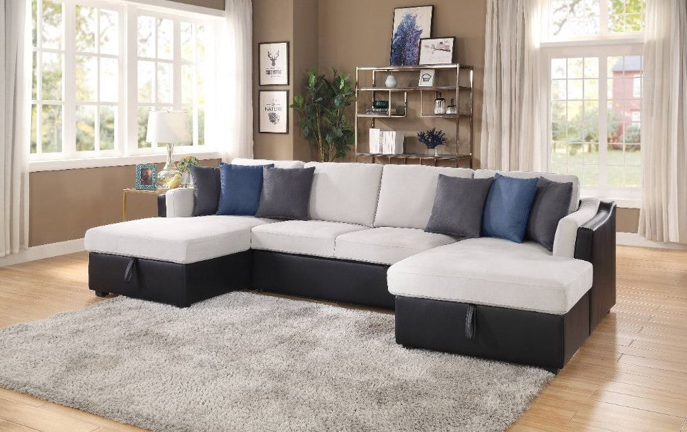 ACME Merill Sectional Sofa 56015