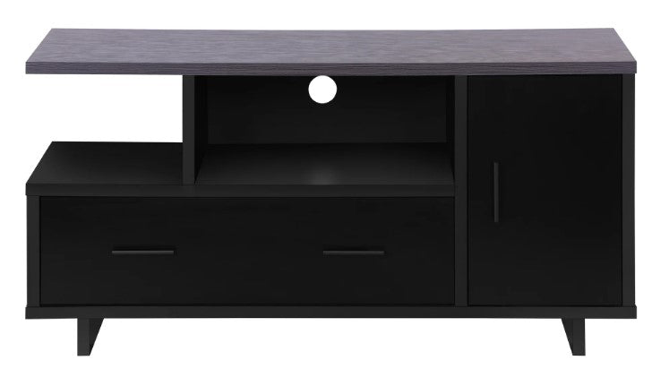 Monarch Specialties Tv Stand, 48 Inch, Console, Media Entertainment Center, Contemporary, Modern