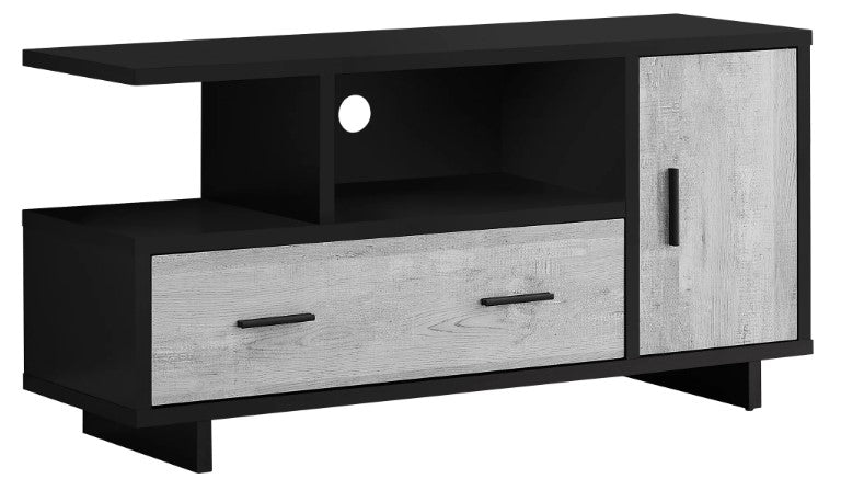 Monarch Specialties Tv Stand, 48 Inch, Console, Media Entertainment Center, Contemporary, Modern