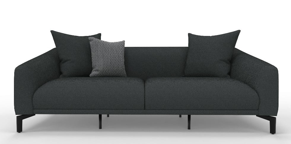 Enza Home Maison 3 Seater Sofa - 2037 - K1 - 12401 Black - AR:217 1431707