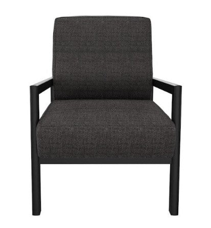 Enza Home Milos Armchair - 2211 - K4 - 16205 Anthracite - AR:117 1562896