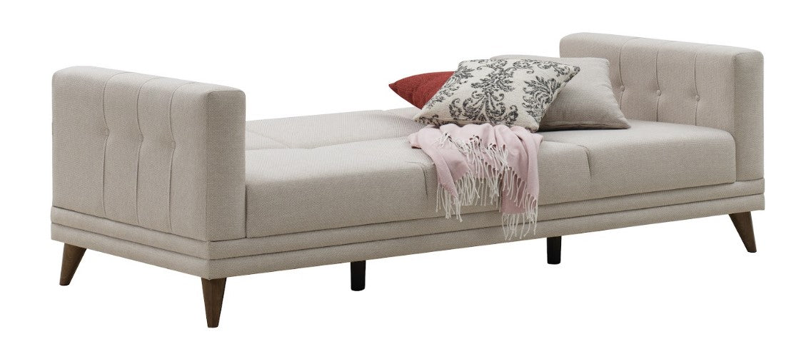 Enza Home Rosa 3 Seater Sofa Bed - 2002 - K1 - 10701 Cream - AR:301 1451888