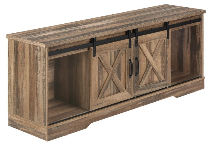 Monarch Specialties Tv Stand, 60 Inch, Console, Media Entertainment Center, Storage Cabinet, Transitional