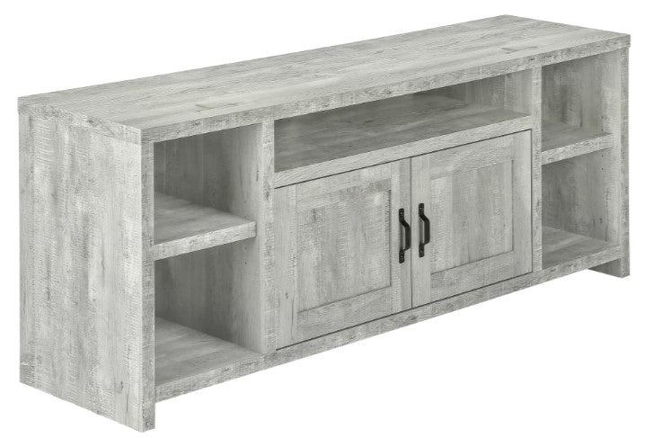 Monarch Specialties Tv Stand, 60 Inch, Media Entertainment Center, Storage Cabinet, Transitional