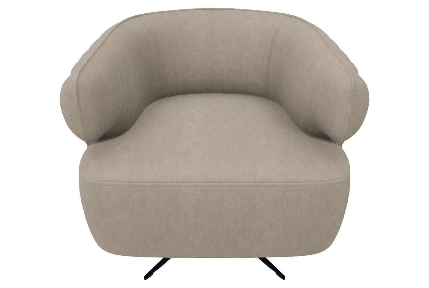 Enza Home Sirona Armchair- Tufted - 2107 - K1 - 11505 Dark Taupe - AR:217 1434086