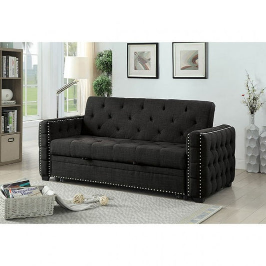 Furniture of America Ghades Transitional Tufted Futon IDF-2604