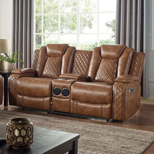 Furniture of America Edanola Reclining Loveseat IDF-6346-LV