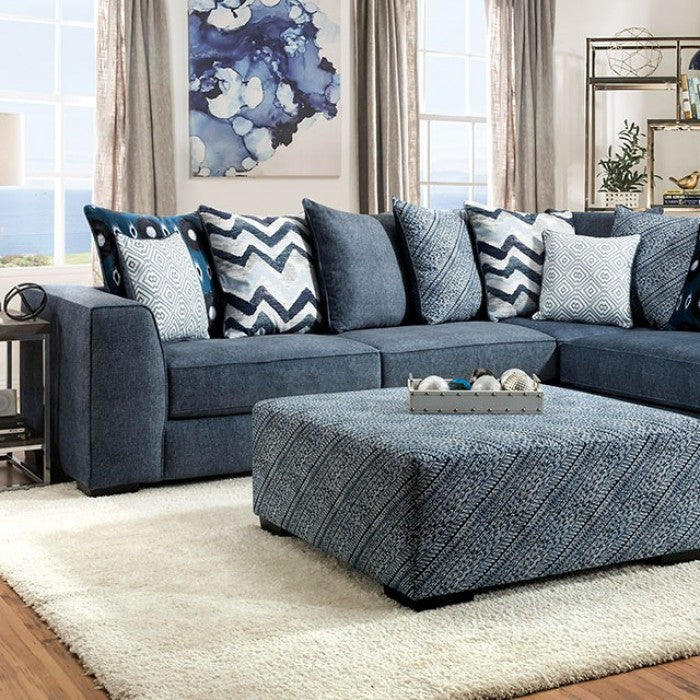 Furniture of America Molnar Upholstered Sectional IDF-5146-SEC