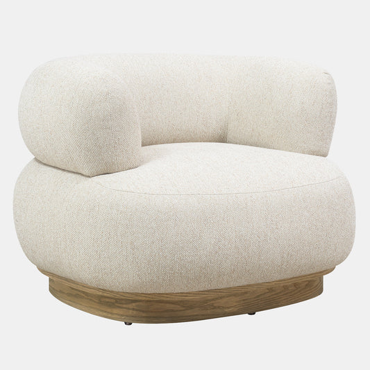 Sagebrook Home Modern Round Back Chair