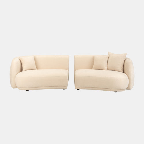 Sagebrook Home 4-seat Curved Sofa