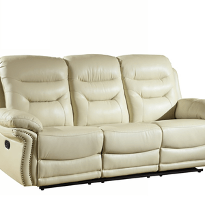 Homeroots 44" Comfortable Leather Sofa