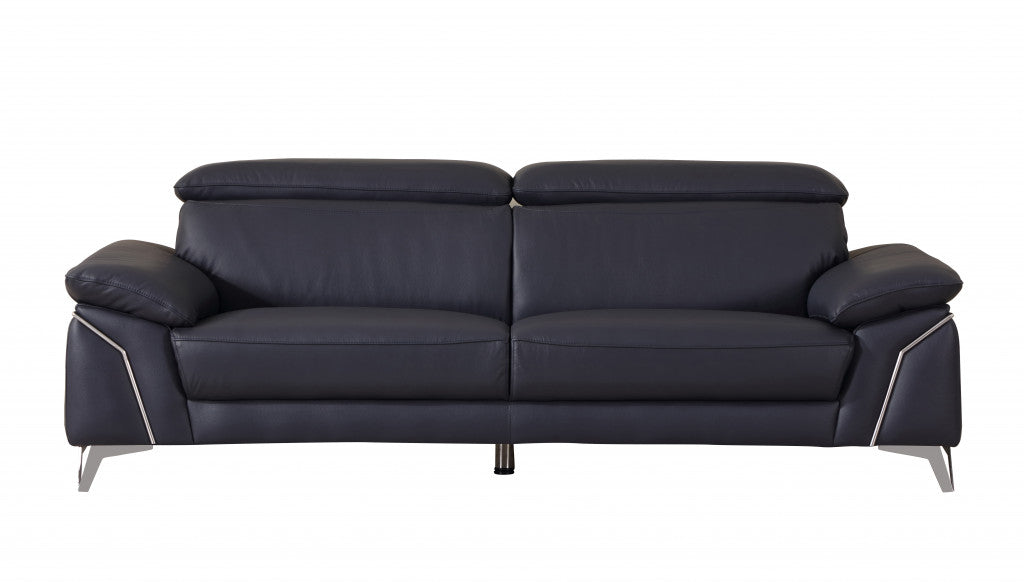 Homeroots 31" Fashionable Leather Sofa