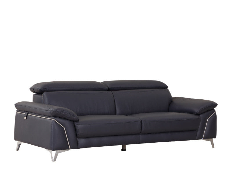 Homeroots 31" Fashionable Leather Sofa