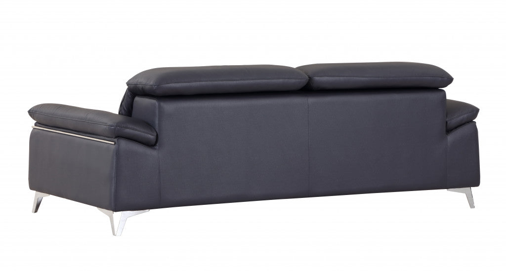 Homeroots 31" Fashionable Leather Sofa