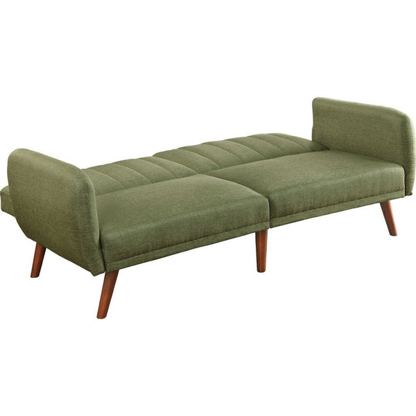 Benzara Fabric Upholstered Adjustable Sofa