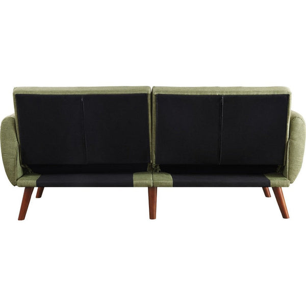 Benzara Fabric Upholstered Adjustable Sofa
