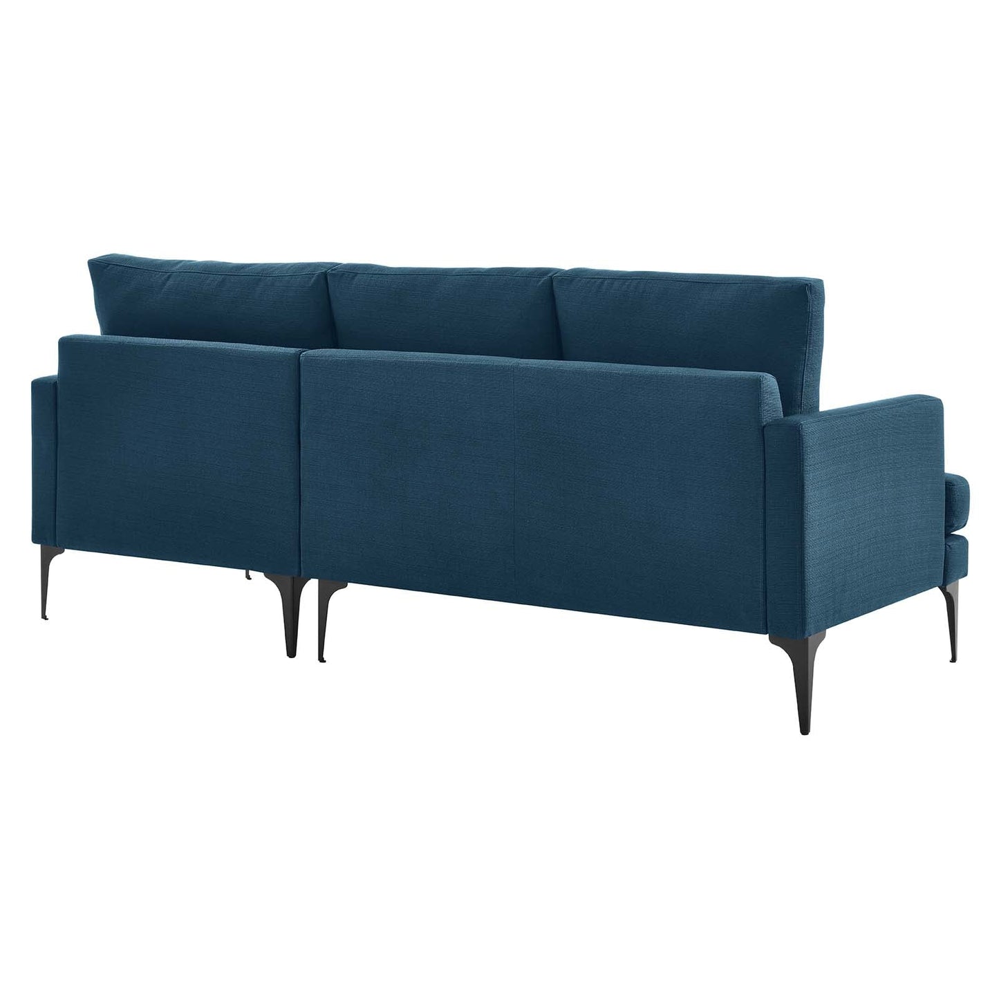 Modway Evermore Right-Facing Upholstered Fabric Sectional Sofa