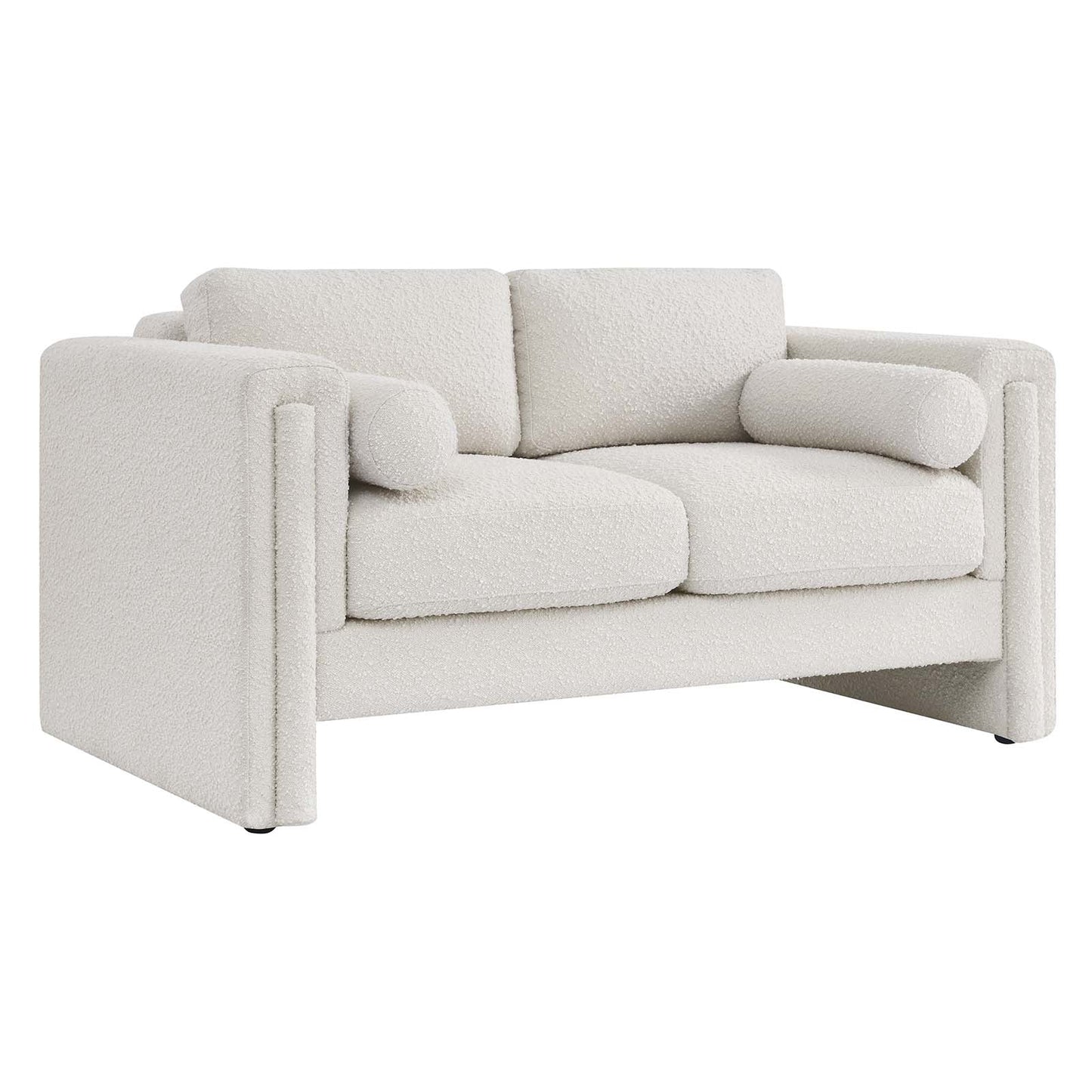 Modway Visible Boucle Fabric Loveseat