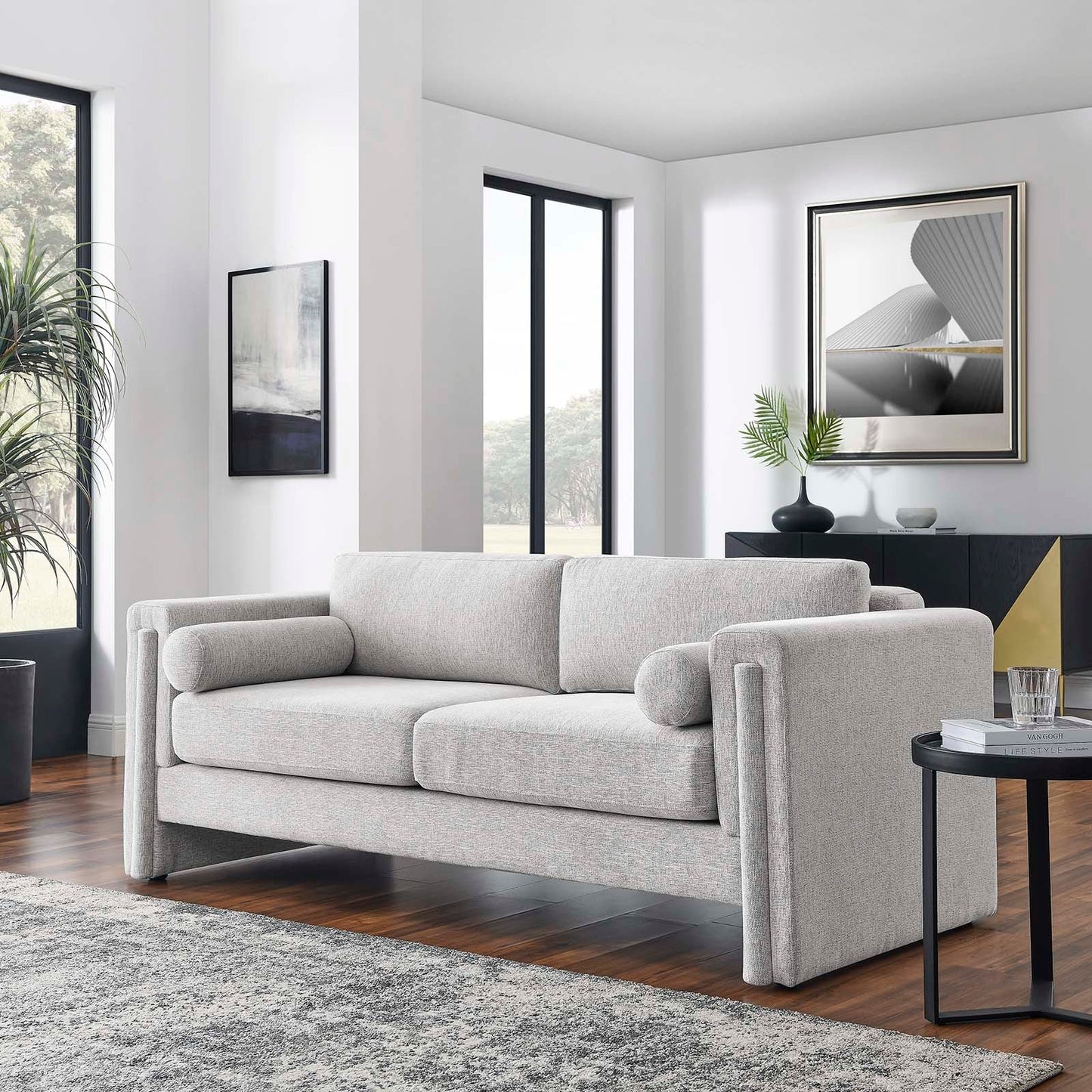 Modway Visible Fabric Sofa