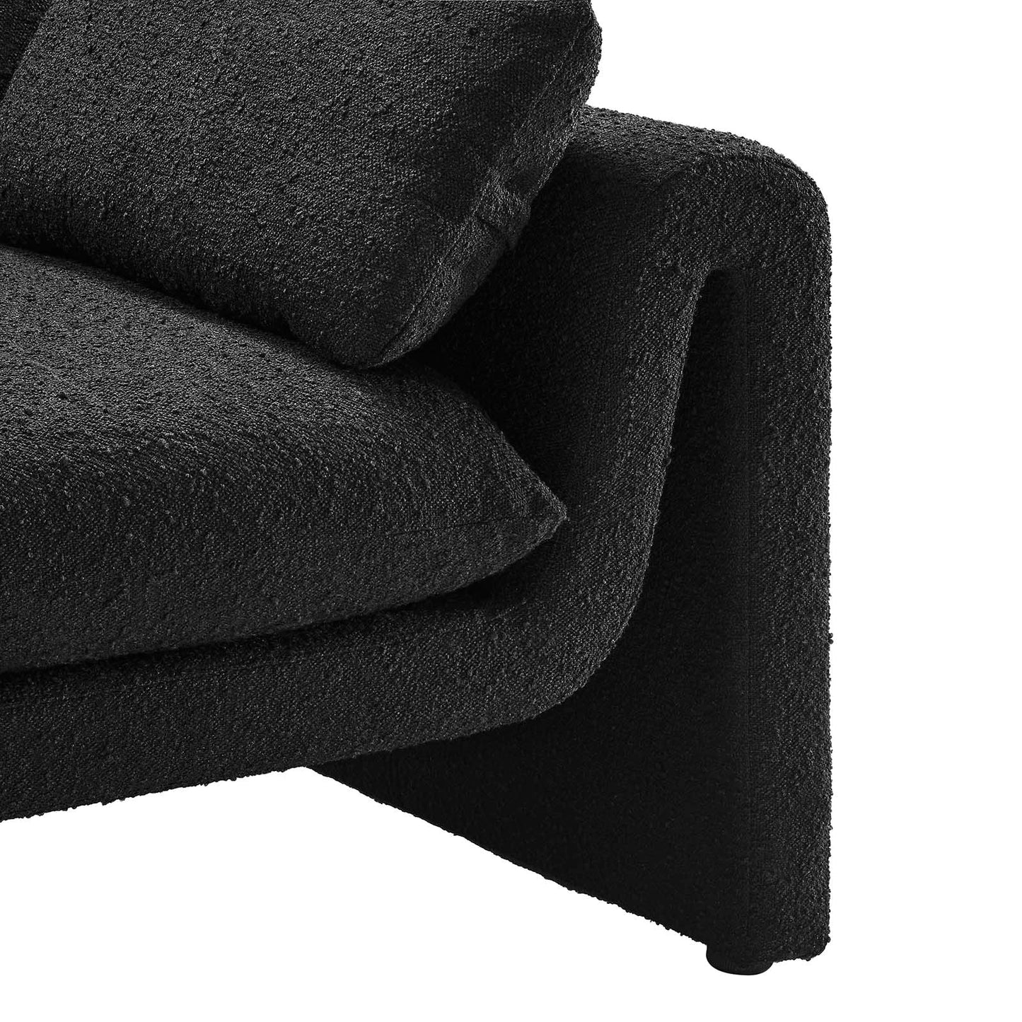 Modway Waverly Boucle Fabric Sofa